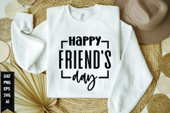 Happy friend’s day Svg, Best Friend Svg Design Product Image 1