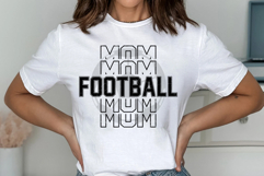 Football Mom SVG PNG, Football PNG Product Image 2