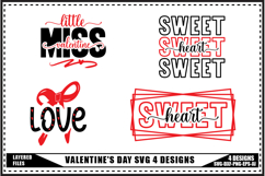 Funny Valentine's Day Svg 4 Designs Product Image 1
