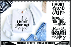 Mental Health Svg 4 Designs Product Image 1