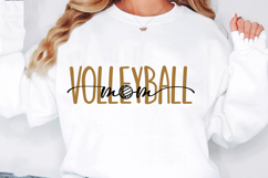 Volleyball Mom Svg Cut Files Creative Art Product Image 2