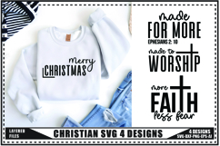 Christian SVG 4 Designs, Religious Svg, Jesus God Svg Product Image 1