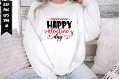Happy Valentine's Day Svg, Valentine Shirt Designs Product Image 1