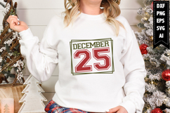 December 25 Svg, Christmas Svg, Xmas Svg Product Image 1