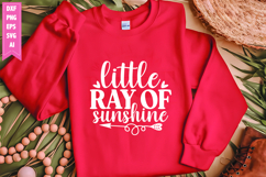 Little Ray of Sunshine Svg, Motivation Svg Designs Product Image 1