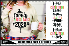 Christmas Svg 4 Designs, Funny Christmas Shirt Product Image 1