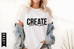 Create Your Own Path Svg, Motivational Svg Product Image 1