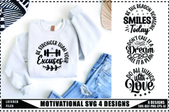 Motivation Svg 4 Designs, Self Love Motivation Svg Product Image 1