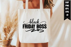 Black Friday Boss Svg, Black Friday Svg Designs Product Image 1