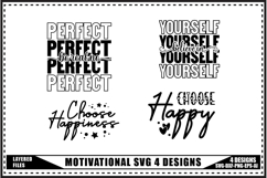 Motivation Svg 4 Designs, Self Love Motivation Svg Product Image 1