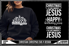 Christian Christmas Svg 4 Designs Product Image 1