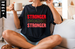 Stronger Than the Storm Svg, Christian Svg Designs Product Image 1