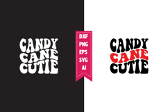 Candy Cane Cutie Svg, Christmas Svg, Xmas Svg Product Image 1