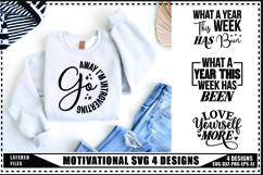 Motivation Svg 4 Designs, Self Love Motivation Svg Product Image 1
