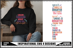 Inspirational Svg 4 Designs, Self Love Svg, Funny Quotes Svg Product Image 1