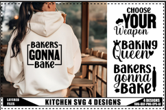 Kitchen Svg 4 Designs, Cooking Svg Designs Product Image 1