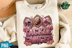 Football Tackle Cancer Sublimation Product Image 2