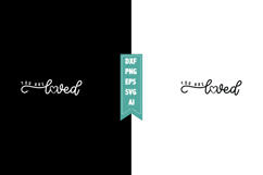 You Are Loved Svg, Motivation Svg Designs Product Image 1