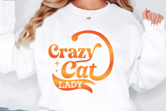 Crazy Cat Lady Svg Cut Files Creative Art Product Image 2