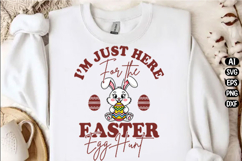 Egg hunter Raccoon Svg Design Product Image 2