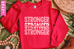 Stronger Than the Storm Svg, Motivation Svg Designs Product Image 1