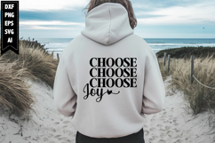Choose Joy Svg, Motivation Svg Designs Product Image 1