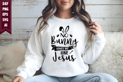 No Bunny Loves Me Like Jesus Svg, Religious Svg, God Svg Product Image 2