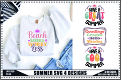 Summer Svg 4 Designs, Beach Svg, Family Vacation Svg Product Image 1