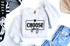 Choose Joy Svg, Inspirational Svg Product Image 1