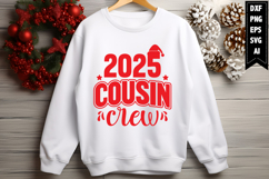 2025 Cousin Crew Svg, Christmas Svg, Xmas Svg Product Image 1