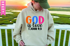 God is Love Svg, Motivation Svg Designs Product Image 1