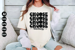 Choose Kindness Svg, Motivational Svg Product Image 1