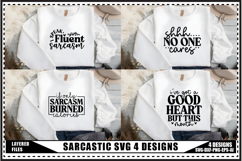 Funny Sarcastic Svg 4 Designs Product Image 1
