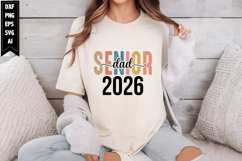 Senior Dad 2026 Svg, Father&#039;s Day Svg Designs Product Image 1