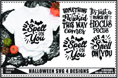 Halloween Svg 4 Designs, Funny Ghost Svg Product Image 1