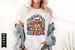 It Takes A Big Heart To Shape Little Minds Svg, Teacher Svg Product Image 1