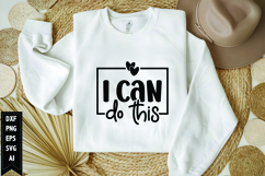 I can do this Svg, Motivation Svg Design Product Image 1