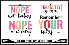Funny Sarcastic Svg 4 Designs Product Image 1