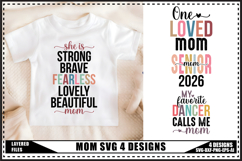 Mom Svg 4 Designs, Mother&#039;s Day Svg Product Image 1