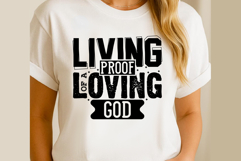 Living Proof Of A Loving God Svg Cut Files Creative Art Product Image 2