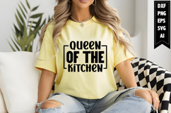 Queen of the Kitchen Svg, Kitchen Svg Designs Product Image 1