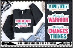 Christian Stickers 4 Designs, Religious Stickers Designs Product Image 1
