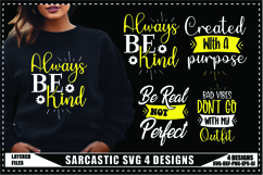 Sarcastic Svg 4 Designs, Sarcasm Svg Product Image 1