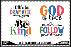 Motivation Svg 4 Designs, Self Love Motivation Svg Product Image 1