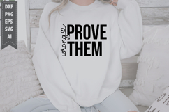 Prove Them Wrong Svg, Motivation Svg Designs Product Image 1
