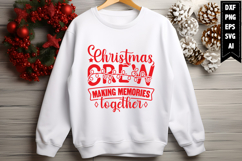 Christmas crew making memories together Svg, Christmas Svg Product Image 1
