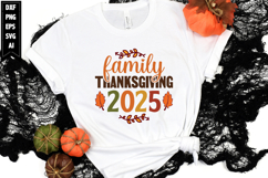 Family Thanksgiving 2025 Svg, Autumn Svg, Fall Svg Designs Product Image 1