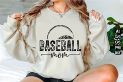 Baseball Mom Svg Design Product Image 1