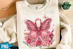 Breast Cancer Butterfly Sublimation Product Image 2