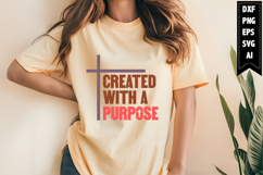 Created With A Purpose Svg Product Image 1